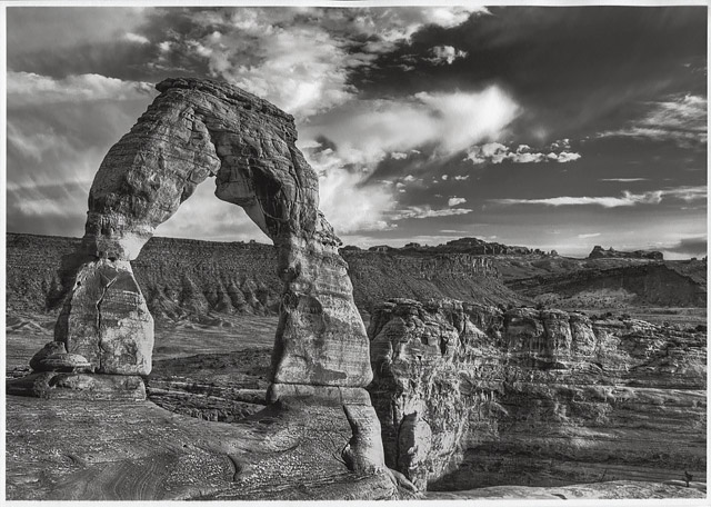 モノクロ写真の出力のスキャン画像　ピクトリコプロ・コットンペーパー