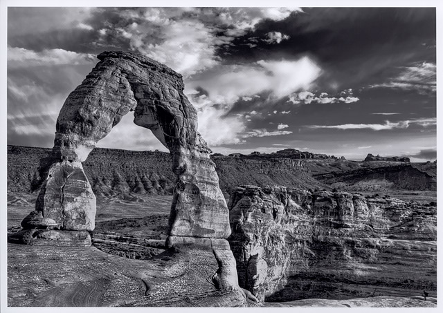 モノクロ写真の出力のスキャン画像　ピクトリコプロ・フォトキャンバスペーパー