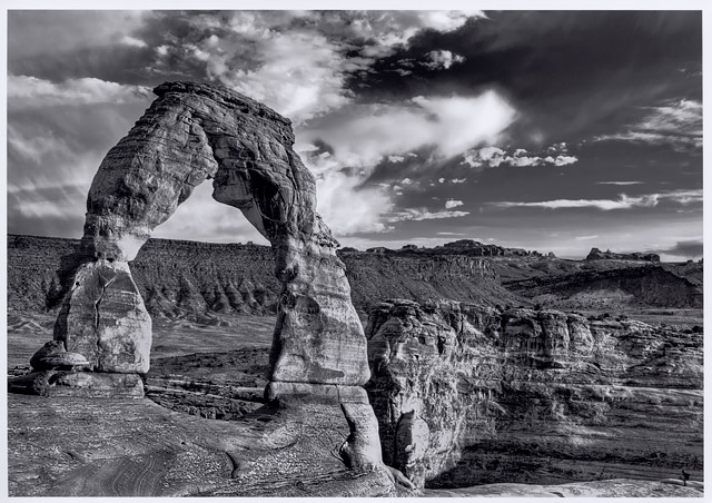 モノクロ写真の出力のスキャン画像　ピクトリコプロ・フォトペーパー