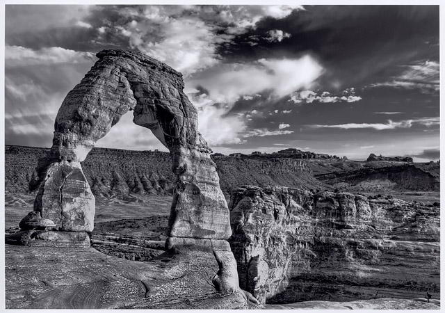 モノクロ写真の出力のスキャン画像　ピクトリコプロ・セミグロスペーパー