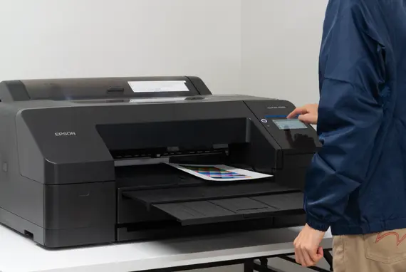 広色域プリンター